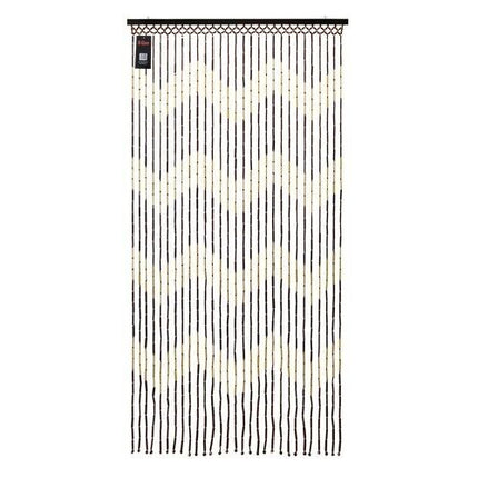 BEADED BAMBOO WOODEN DOOR CURTAIN SUMMER BLIND FLY CURTAIN SCREEN 180 X 90CM