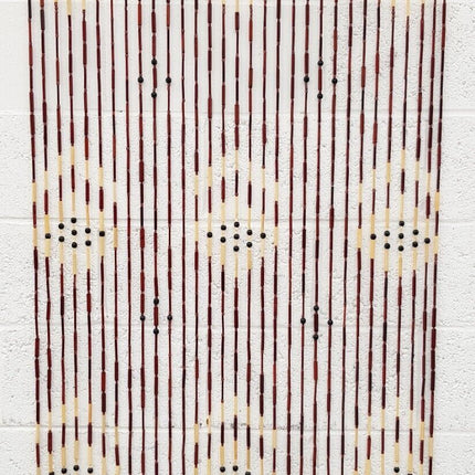 BEADED BAMBOO WOODEN DOOR CURTAIN SUMMER BLIND FLY CURTAIN SCREEN 180 X 90CM