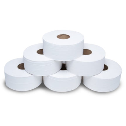 Jumbo Toilet Tissue Roll - 6 Pack