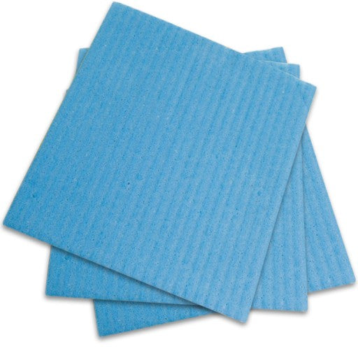 10 x 100% Cellulose Absorbent Sponge Cloths