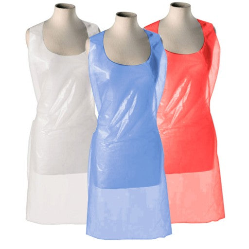 100 Disposable Aprons Flat Pack