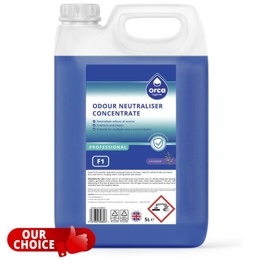 Odour Neutraliser Concentrate Lavender 5L F1 - Orca Hygiene